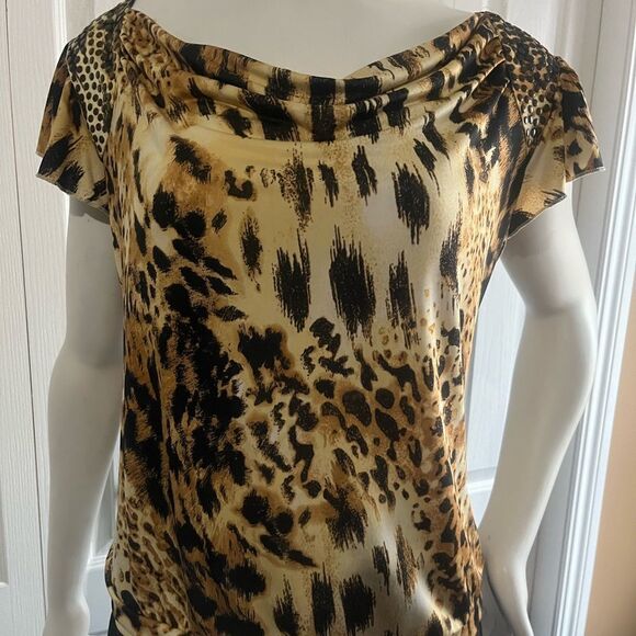 Women animal print blouse - Picture 4 of 14